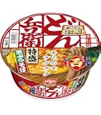 Amazon.co.jp: どん兵衛 天ぷらそば (東) 日清食品 カップ麺 100g×12個