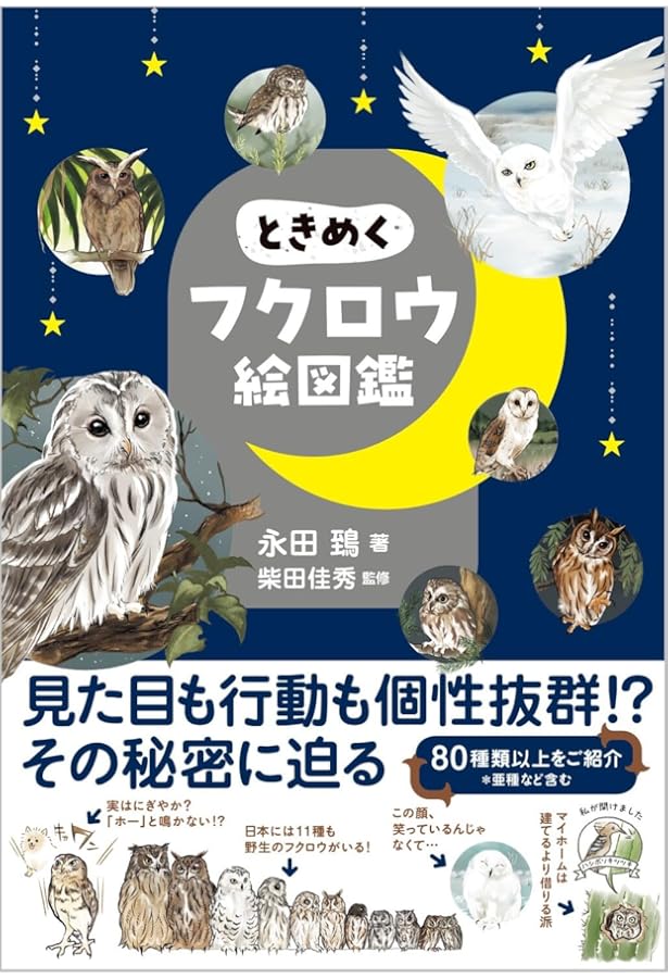 世界のフクロウがわかる本—とっておきの100種 (生きもの好きの自然