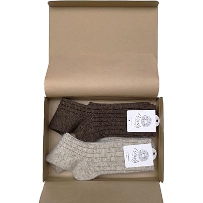 Amazon.co.jp: [S.D.W] ウール 100% 靴下 モンゴル産 (2足セット