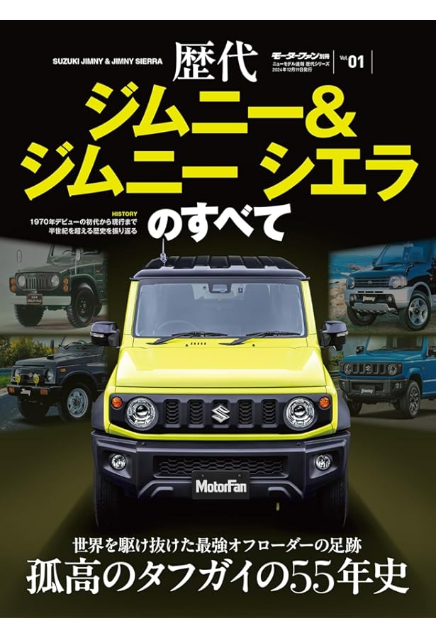 ニューモデル速報 新型 ジムニー / ジムニーシエラ のすべて (モーター