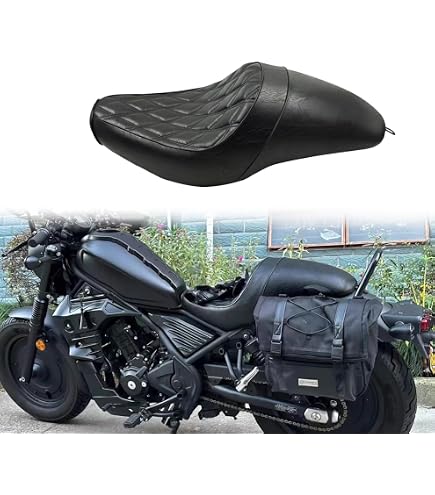 Amazon | MOTOLORDD ホンダ レブル250/500交換用ダブルシート