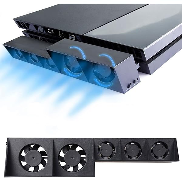 Amazon | KINGTOP PS4用 放熱ファン付きスタンド コントローラー充電 