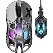 GravaStar ゲーミング マウス Kポーリングレート 26000DPI Amazon | 【8000Hzドングル同梱】GravaStar Mercury X Pro ゲーミング