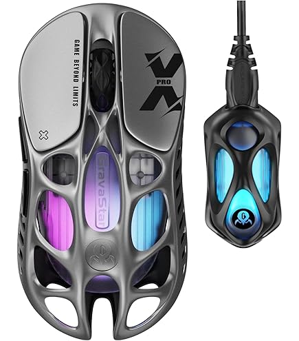 Amazon.co.jp: FineMax Noah Magnesium Wireless Gaming Mouse