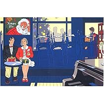 Amazon | わたせせいぞう ポストカード 『First X'mas』(W93005