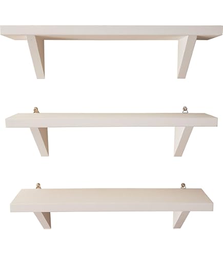 Amazon｜DUENDE WALL RACK ウォールラック ホワイト｜オープンシェルフ