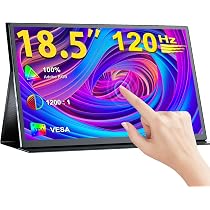 Amazon.co.jp: EVICIV モバイルモニター 18.5インチ 120Hz タッチ