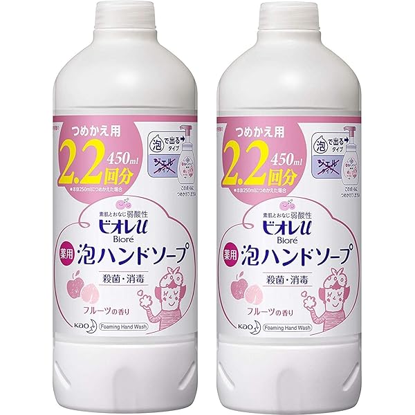 Amazon.co.jp: ビオレu 薬用泡ハンドソープ つめかえ用 800ml(4