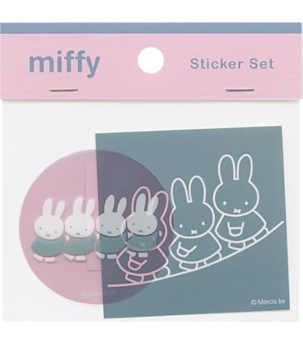 Amazon | スクエア ミッフィー 金箔 マスキング ロールステッカー 黒