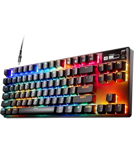 SteelSeries Apex Pro TKL (2023) - Mechanical Gaming Keyboard