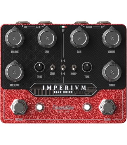 Amazon | Wampler Pantheon デラックスデュアルオーバードライブペダル