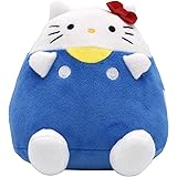 モリピロ(MORIPiLO) ふわふわスマホスタンド ハローキティ ブルー 12x12x13cm【公式キャラクターグッズ】柔らかな肌触り ぬいぐるみ 携帯ホルダー 小さめ 可愛い マルチミニ枕 サンリオ SANRIO 4620634