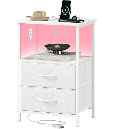 Amazon.co.jp: VIKHAMMER ヴィークハムメル ベッドサイドテーブル