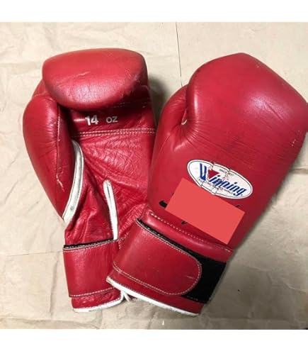ウィニング　ボクシンググローブ14oz Winning Lace-up Boxing Gloves - Black – WJapan Boxing