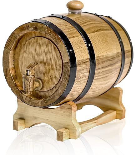 Mini Whiskey Barrel Cocoarm 3L Oak Whiskey Barrel – Vintage Wood Barrel ...