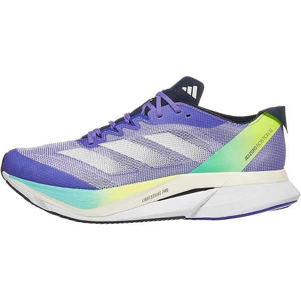 Amazon | adidas Adizero Boston 10 Legacy Indigo/Turbo/Sky Rush 10