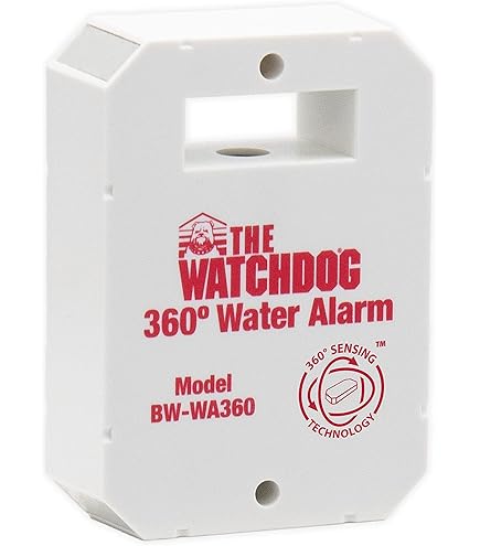 Filotimo Water Leak Detector, Lound Sound Sensor Alarm, Home Water Flooding Monitor Sink