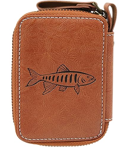 ルアーワレット Amazon | 【日本製】 本革 ツーリングレザー製 ルアーウォレット