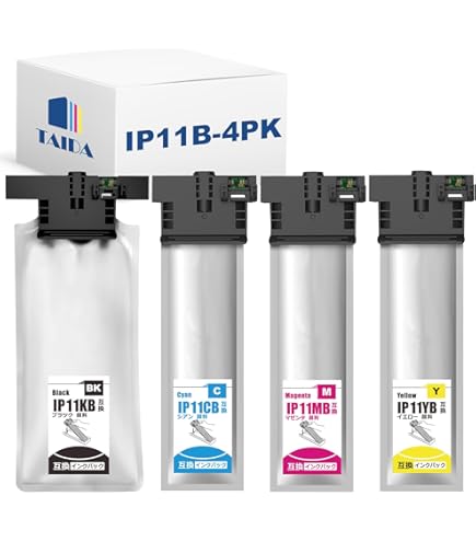 プリンター・複合機 EPSON IP11KA IP11CA IP1MA IP11YA Amazon.co.jp: 【インクファクトリー】 エプソン用 IP11KA