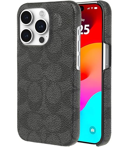 Coach Leather Slim Wrap iPhone 15 Pro Max Case - Compatible