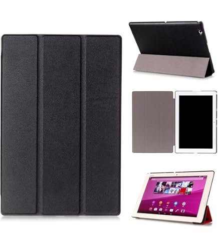 Amazon.co.jp: Sony Xperia Z4 Tablet 専用 レザーケース付き