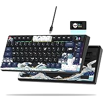 Amazon.co.jp: Womier ゲーミングキーボード 日本語配列 75