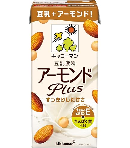 アーモンドプラス アーモンド プラス 22g Amazon.co.jp: キッコーマン(豆乳) 飲料 アーモンドPlus 砂糖不使用