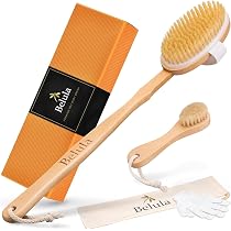 Amazon | Belula ボディブラシ セット プレミアム 角質ケア 天然猪毛