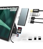Amazon | Microsoft Surface Pro 6 / Pro 5 専用 USB 3.0 ハブ 4K@30Hz