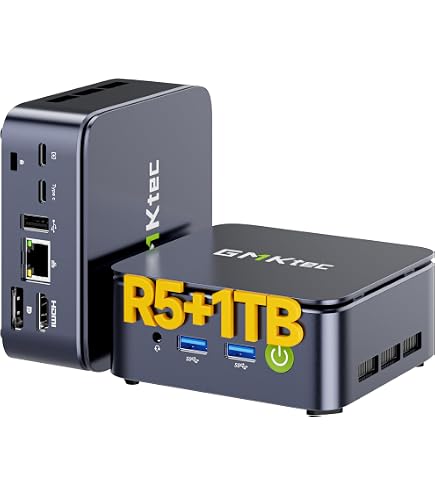Amazon.co.jp: GMKtec Mini PC, G3S Mini PC, Mini PC, 16GB + 512GB