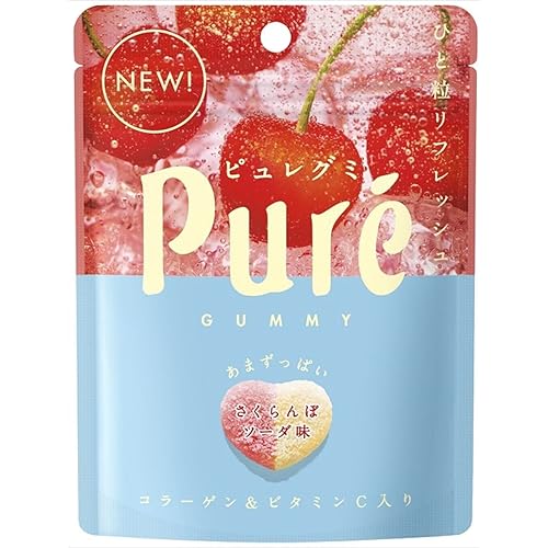 カンロ ピュレグミ さくらんぼソーダ味