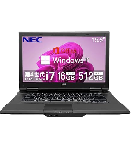 Amazon.co.jp: 【整備済み品】 【今だけメモリ16GB】NEC ノートPC VK