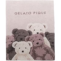 ジェラートピケ　パウダージャガードブランケット　テディベア　くま　シュタイフ gelato pique（ジェラートピケ）の「【Steiff】パウダー