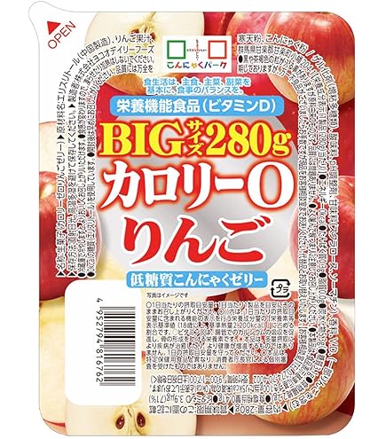 Amazon.co.jp: こんにゃくパーク こんにゃくゼリー BIGサイズ カロリー
