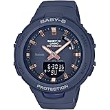 [カシオ] 腕時計 ベビージー 【国内正規品】FOR SPORTS 歩数計測 Bluetooth 搭載 BSA-B100-2AJF レディース ブルー