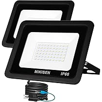 Amazon.co.jp: MIKISEN led 投光器 作業灯 看板灯 50w 昼光色 6000LM