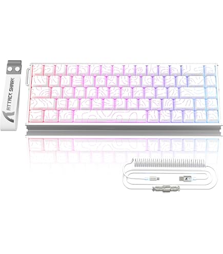 Amazon | ATTACK SHARK (アタックシャーク) X68 PRO HE ワイヤレス