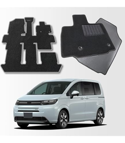 Amazon | TOYOTA(トヨタ) 純正 3Dレザー調フロアマット 1台分 ブラック