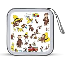 Mossaプログラム　CD DVD 6枚セット　オマケ付き Amazon | Cdケース おさるのジョージ 40枚収納 Dvdケース