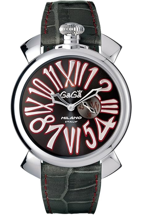 Amazon.co.jp: [ガガミラノ] GAGA MILANO 腕時計 MANUALE 48MM  