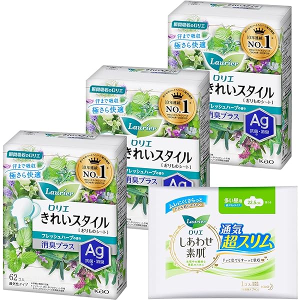 Amazon | 【Amazon.co.jp限定】ロリエ きれいスタイル 消臭 フレッシュ  