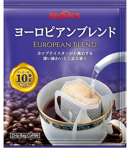 Amazon.co.jp: ブルックス ドリップバッグ コーヒー モカブレンド 10g