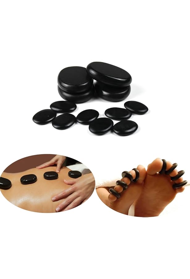 Amazon.co.jp: ホットストーンマッサージセット、ヒーターバッグキット