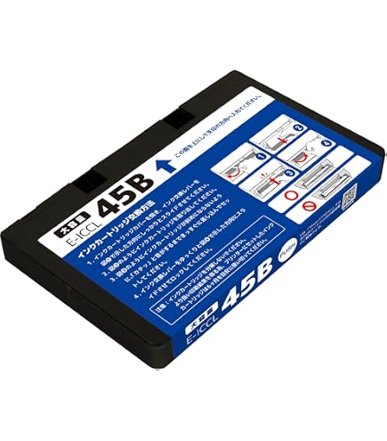 Amazon.co.jp: EPSON (エプソン用) ICCL45B (BK/C/M/Y) 4色一体型×2本