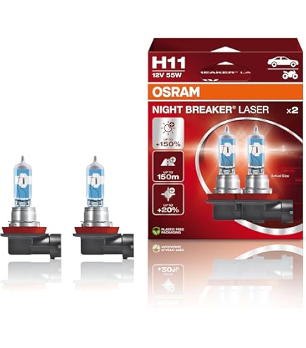 Amazon | OSRAM ナイトブレーカー レーザー H4 次世代 150%以上