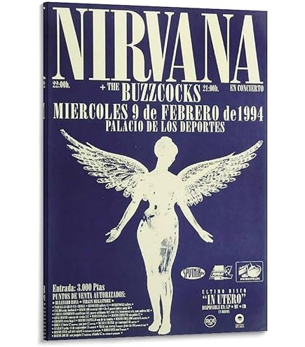 Amazon.co.jp: 映画ポスター NIRVANA ニルヴァーナ (Bleach発売30周年