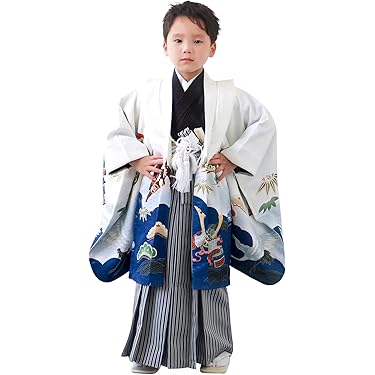 キッズ用 男の子 H.L着物 羽織 帯セット120.130cm~ Amazon.co.jp ほしい物