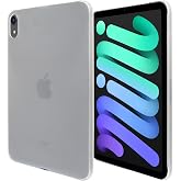 Provare iPad mini 6 第6世代 (2024/2021) 互換ケース iPad mini 7 第7世代 (A17 Pro) 互換ケース 半透明 スモーククリア 耐衝撃 軽量 カバー ポリカーボネート素材 A2993 A2995 A25