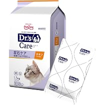 Dr's Care 猫用 尿石ケア ウェットパウチ　チキン 7箱セット Amazon.co.jp: ドクターズケア 猫用尿石ケア チキンテイスト1.5kg