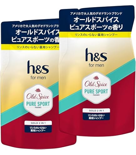 Amazon | オールドスパイス ピュアスポーツ 2 in 1 シャンプー